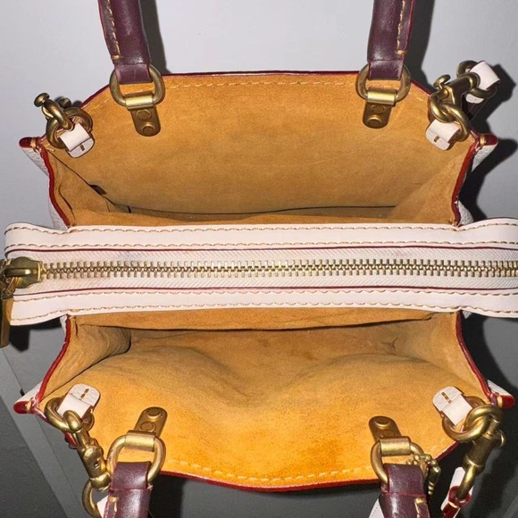 Coach Cream Satchel with Disney Patches - Picture 5 of 8